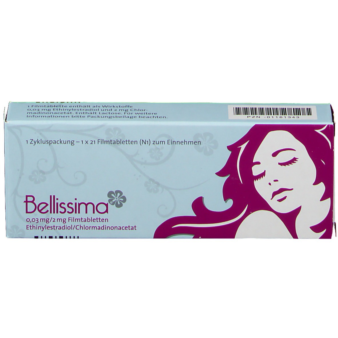 Bellissima medication package - prescription treatment available via online consultation