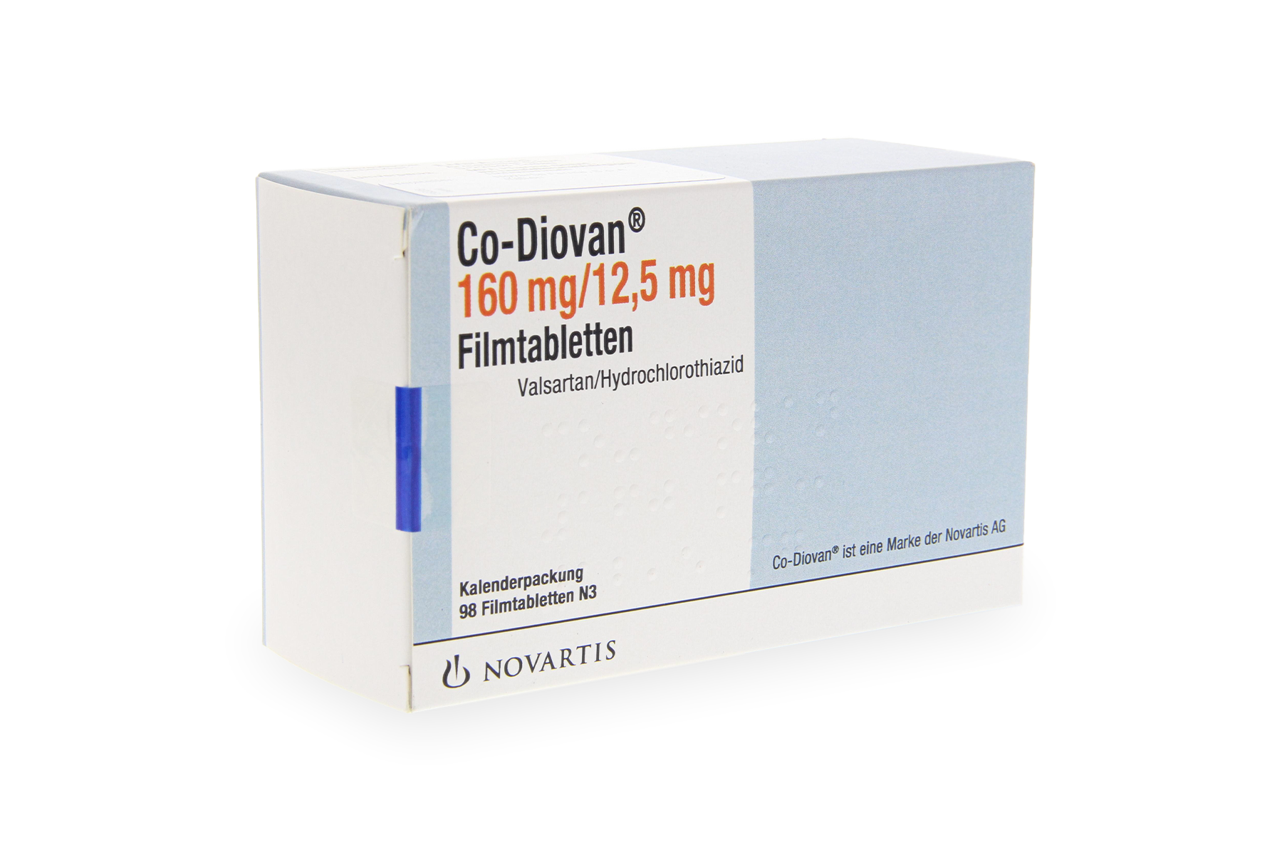 Co Diovan medication package - prescription treatment available via online consultation