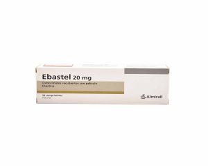 Ebastel medication package - prescription treatment available via online consultation