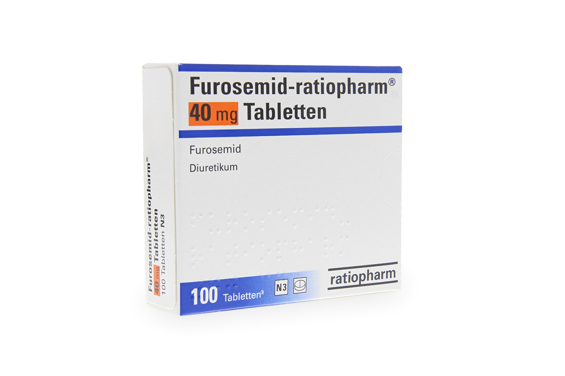 Furosemide medication package - prescription treatment available via online consultation