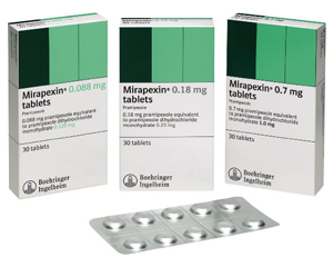 Mirapexin - prescription medication