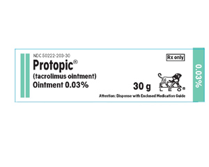 Protopic medication package - prescription treatment available via online consultation