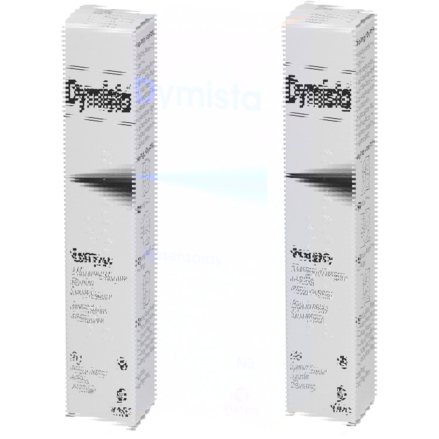 Dymista Spray Nasal medication package - prescription treatment available via online consultation