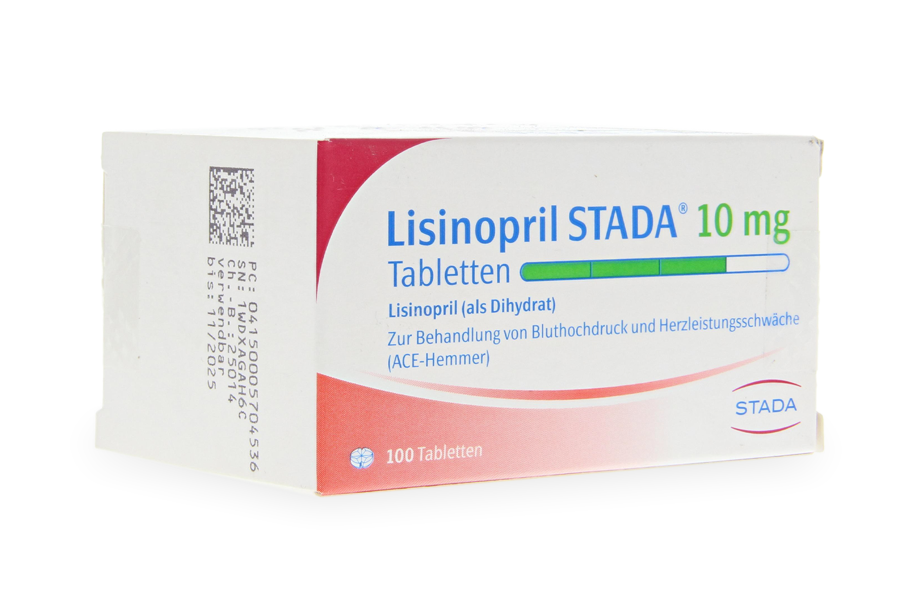Lisinopril medication package - prescription treatment available via online consultation