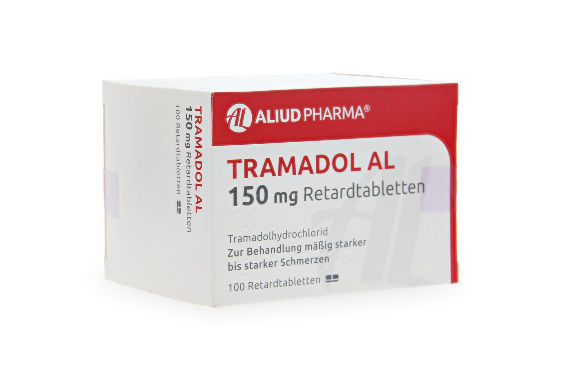 Tramadol medication package - prescription treatment available via online consultation