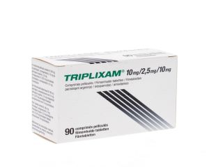 Triplixam medication package - prescription treatment available via online consultation