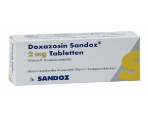 Doxazosina - prescription medication