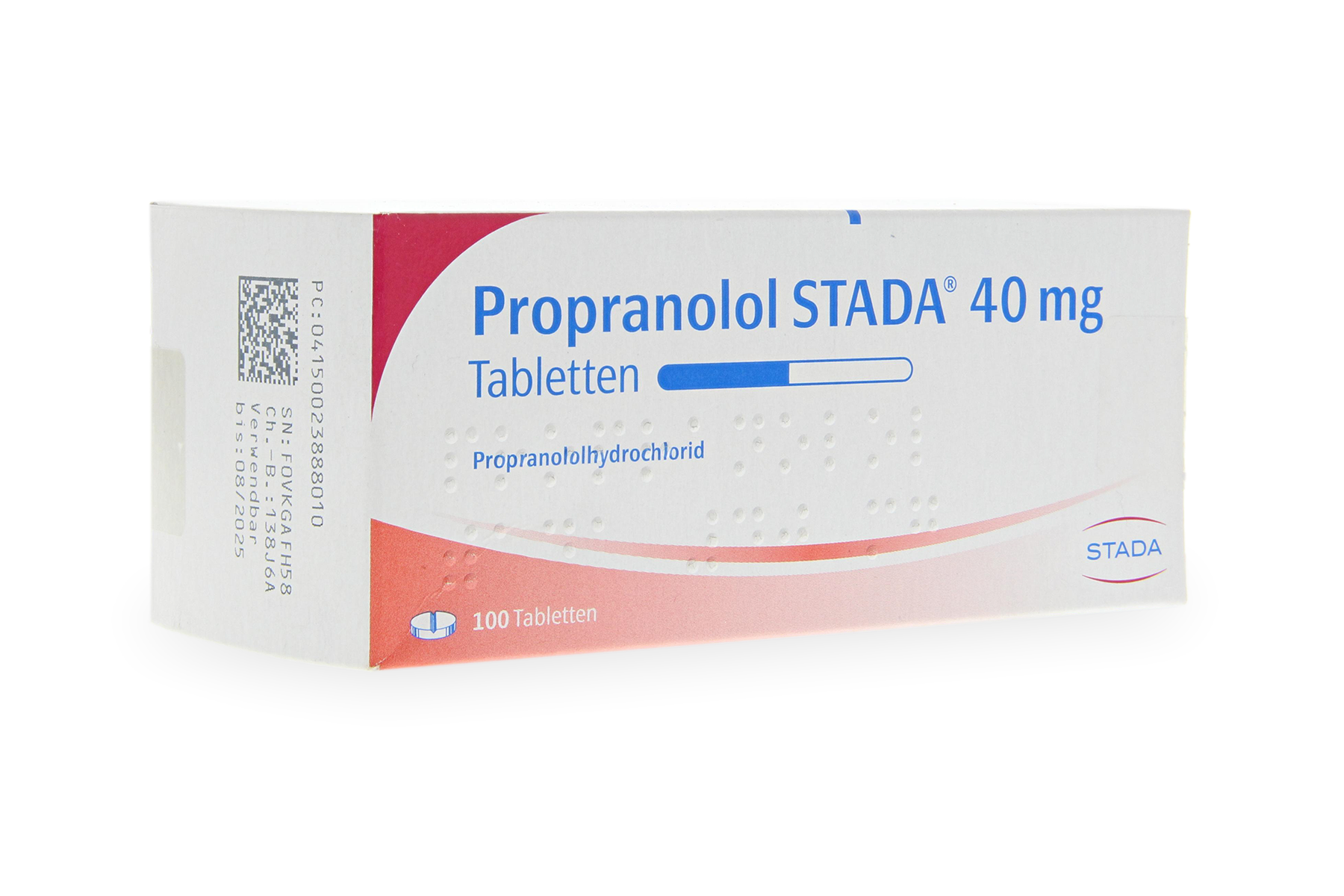 Propranolol - prescription medication