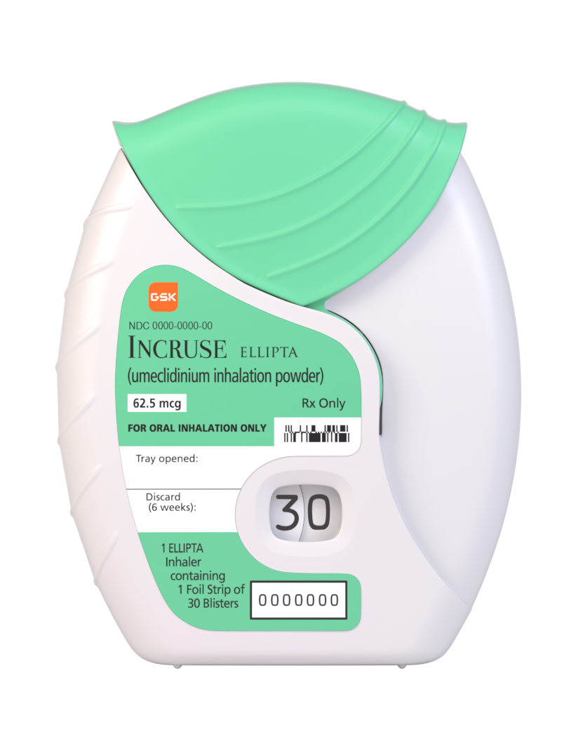 Incruse Ellipta - prescription medication